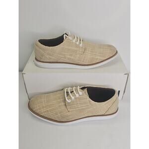 Faranzi Men’s Tweed Shoes White Soles Sz.10 Pre-owned Good